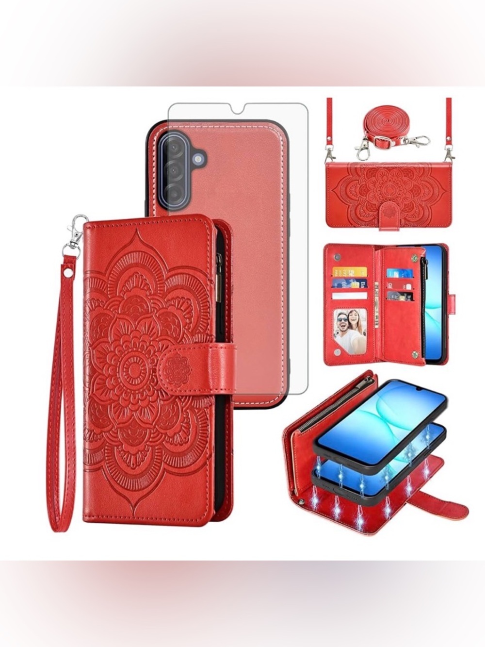 Phone Case for Samsung Galaxy A17 5G
Zipper Wallet